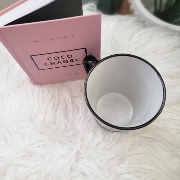 Black and Cream Ceramic Coffee Mug - Picture 6 of 6